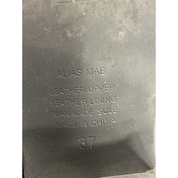 Alias Mae 'Finley' Black Western Embroidery Pointed Toe Boot Size 7 - Picture 6 of 6